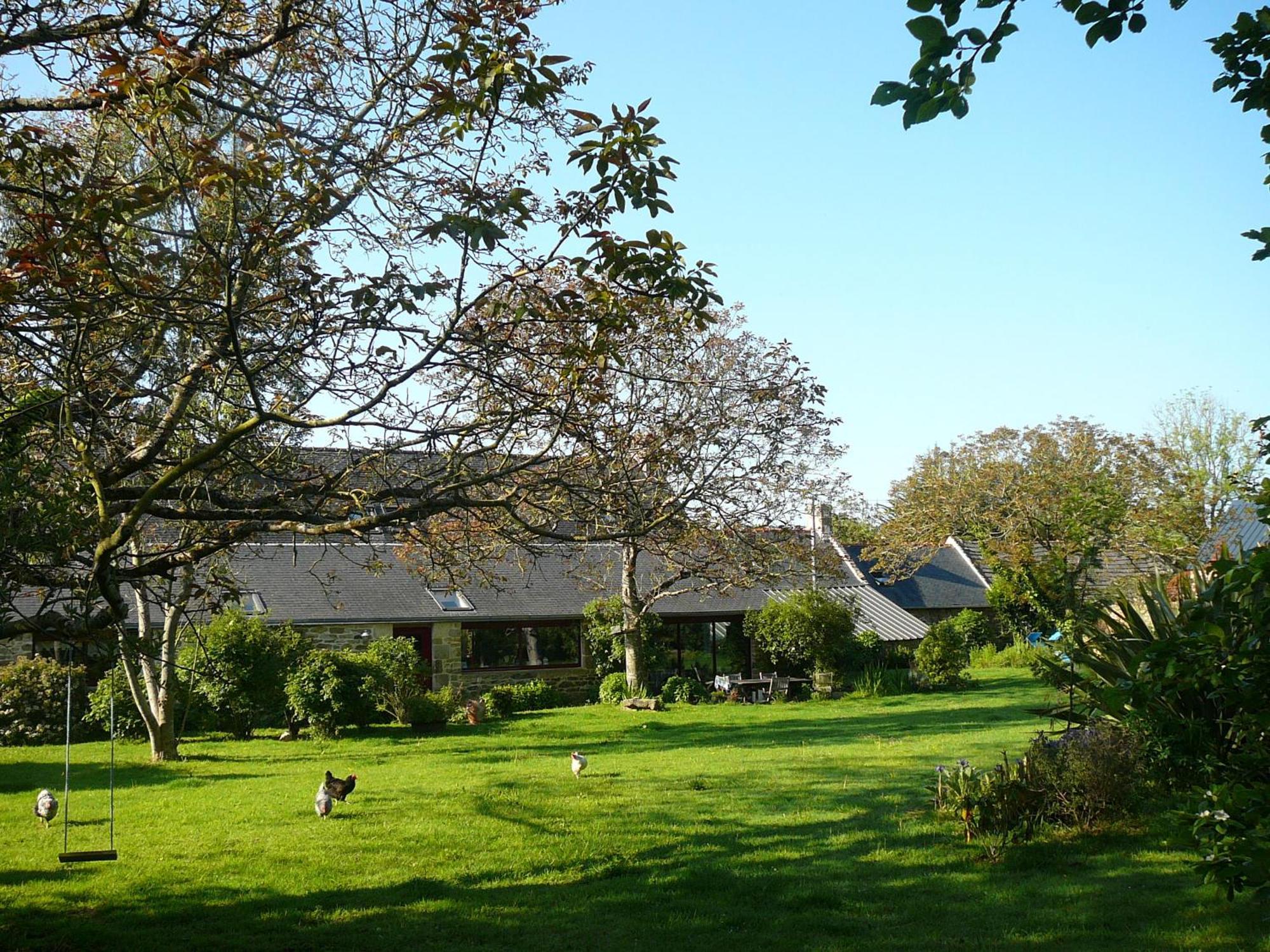 Hotel La Ferme De Kerhors Tréméoc Exterior foto