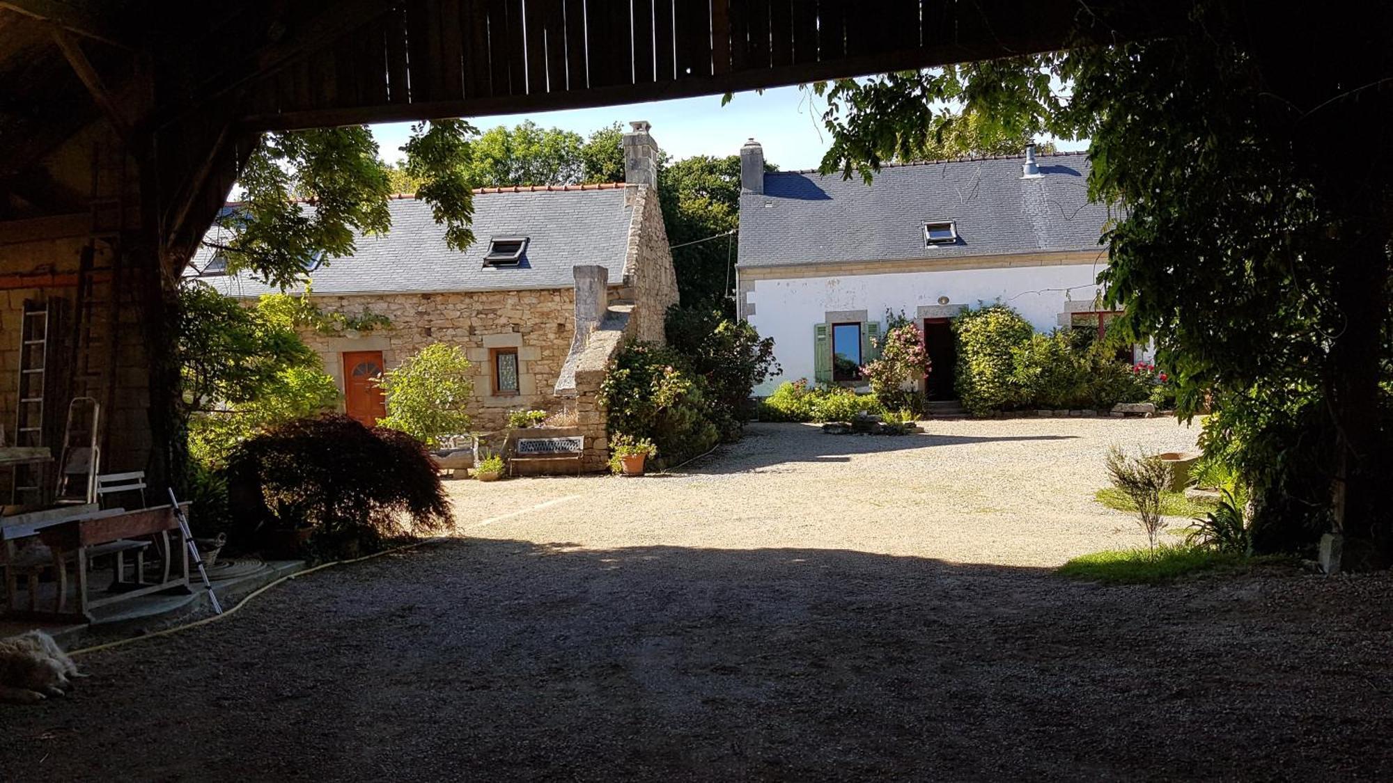 Hotel La Ferme De Kerhors Tréméoc Exterior foto